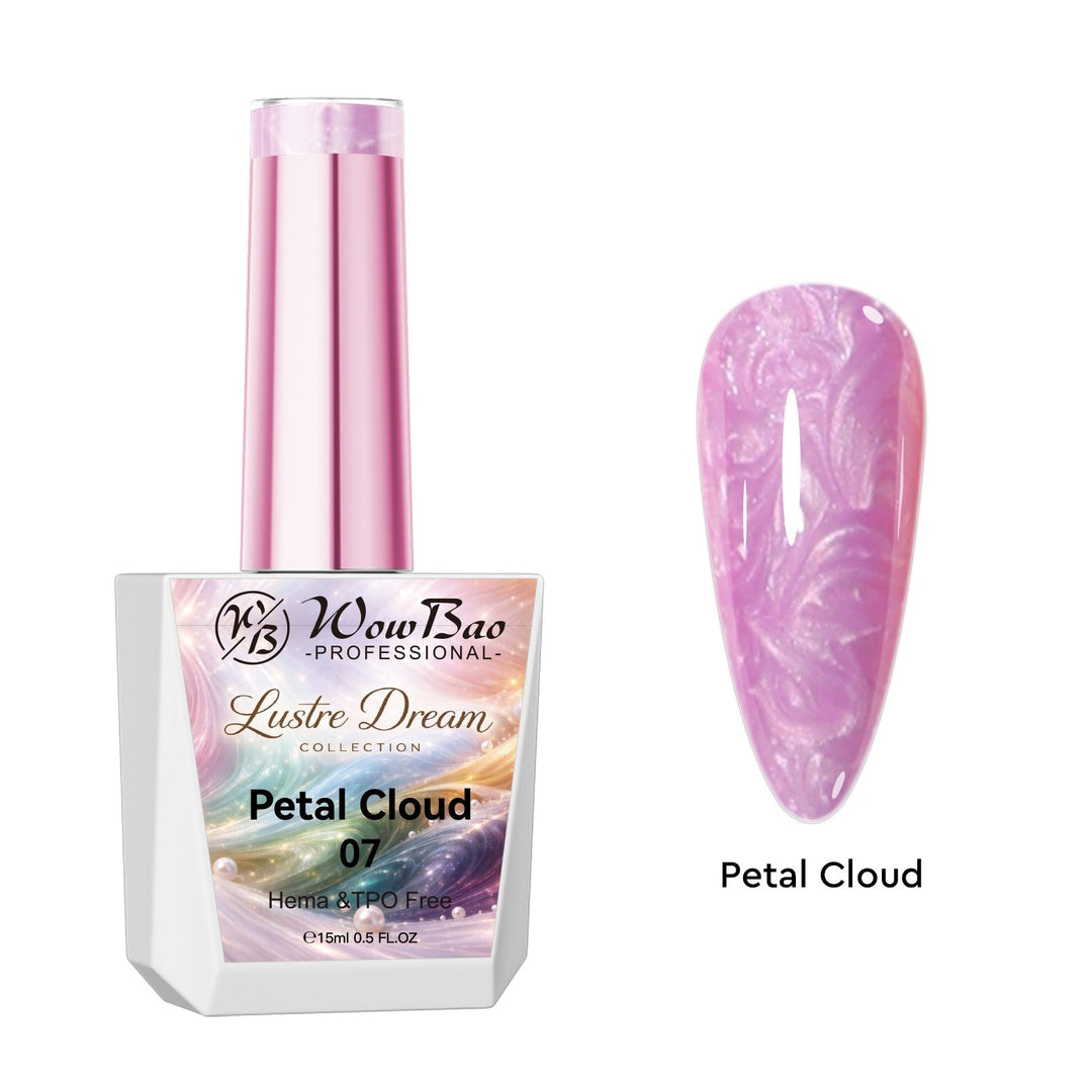 7 Petal Cloud - TPO / Hema-Free Gel Polish 15ml WowBao Nails