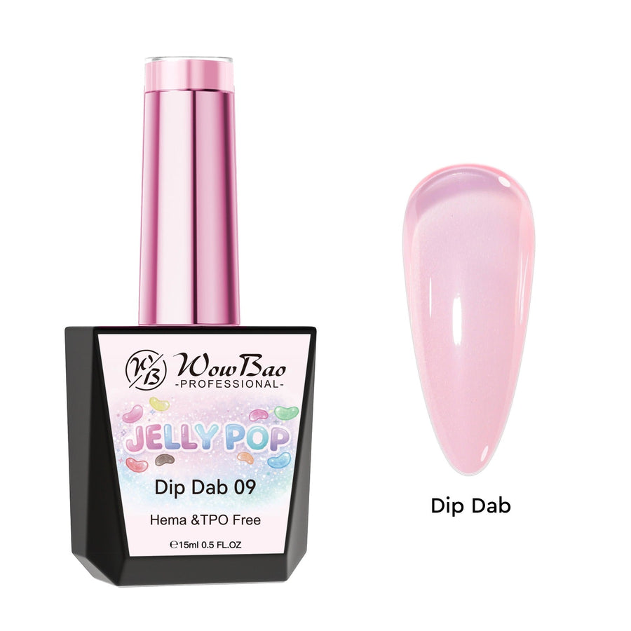 Jelly Gel 09 Dip Dab  - TPO / Hema-Free Gel Polish 15ml WowBao Nails