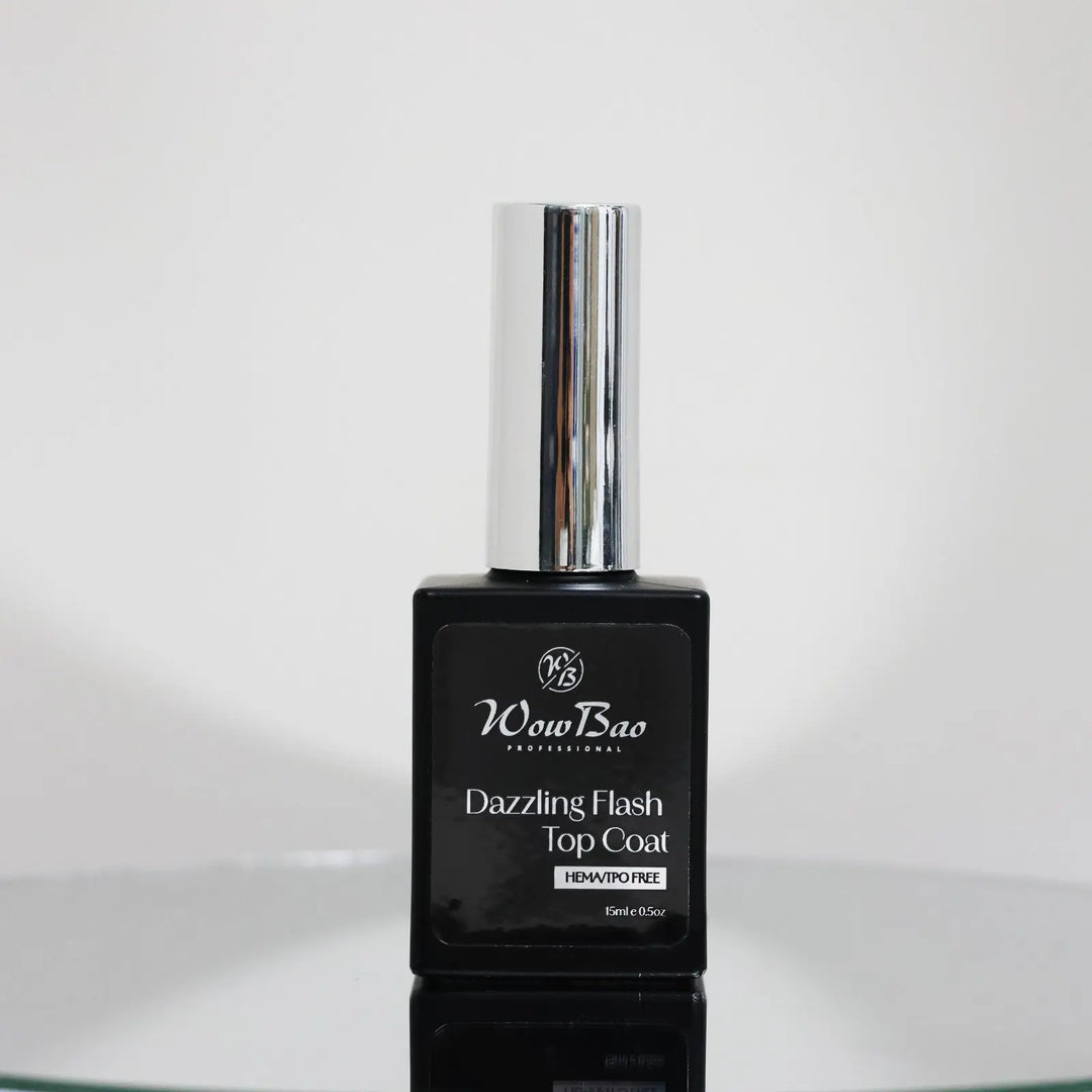Dazzling Flash Top Coat Hema/TPO-Free Wow Bao Nails