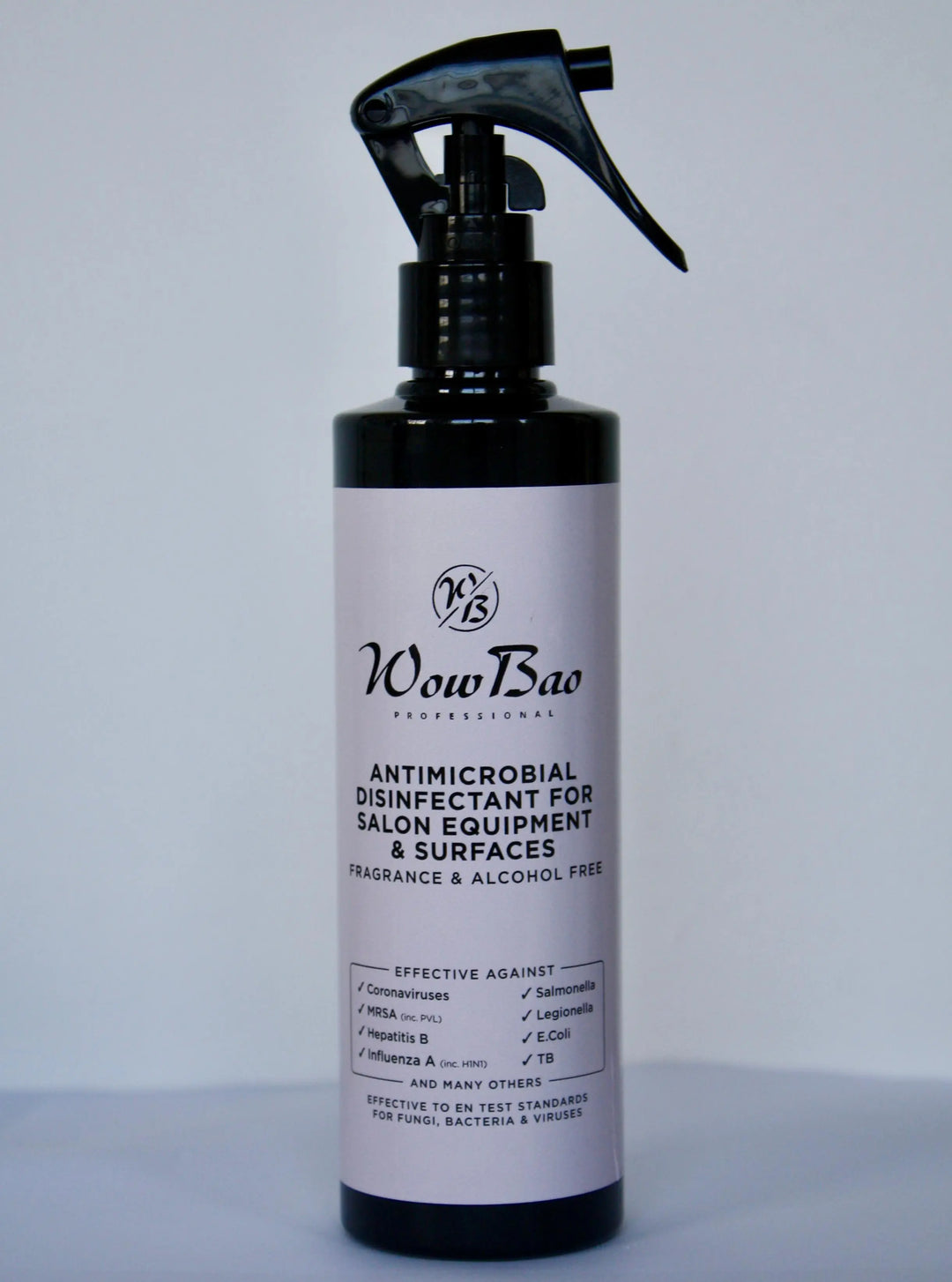 Antimicrobial Disinfectant For Salon Equipment & Surfaces 250ml Wow Bao Nails