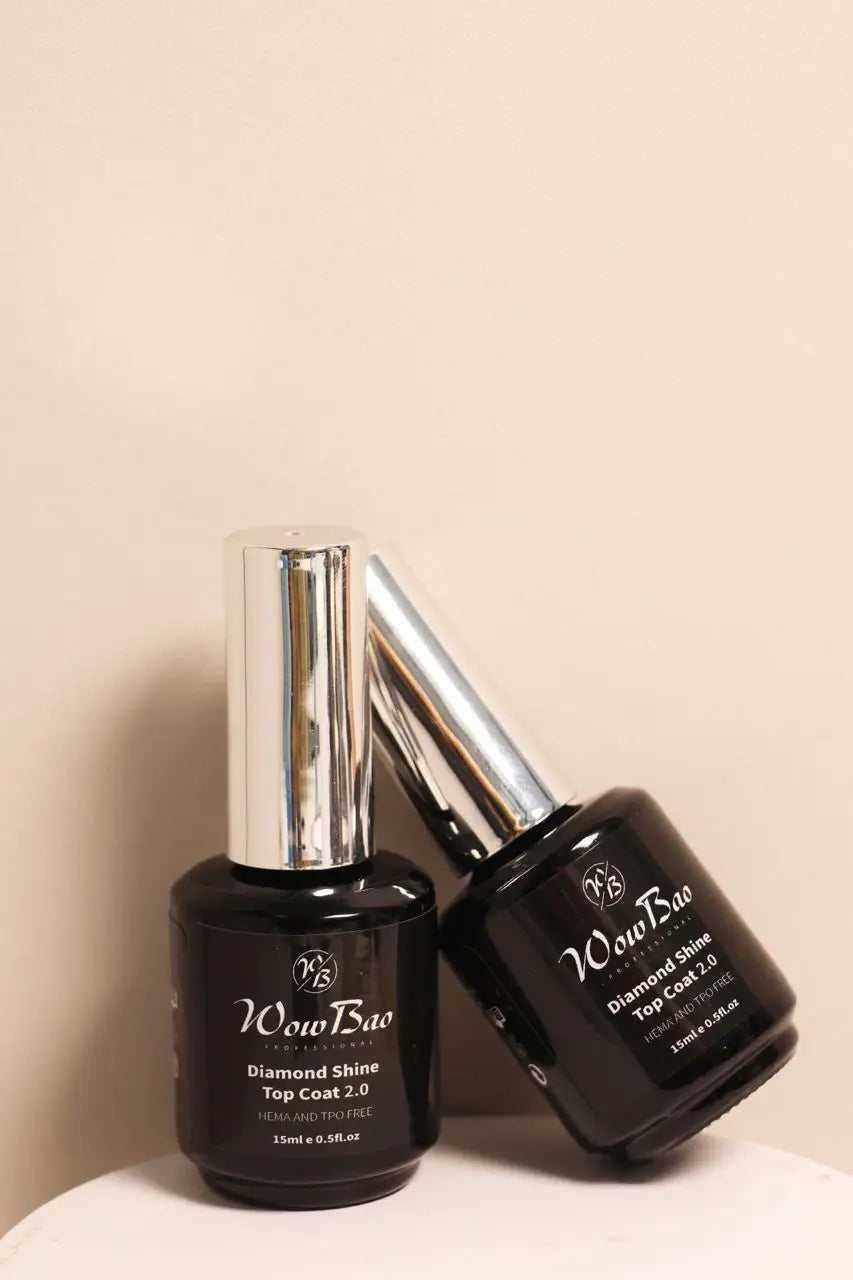 Diamond Shine 2.0 Top Coat Hema/TPO-Free Wow Bao Nails