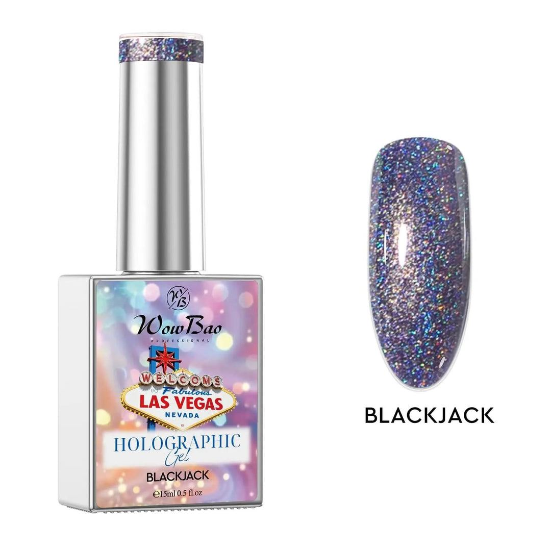 Las Vegas Gel Polish Set of 12 collection with colour chart - TPO / Hema-Free Gel Polish 15ml WowBao Nails