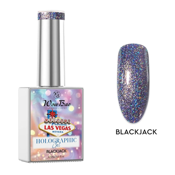 Las Vegas Gel Polish Set of 12 collection with colour chart - TPO / Hema-Free Gel Polish 15ml WowBao Nails