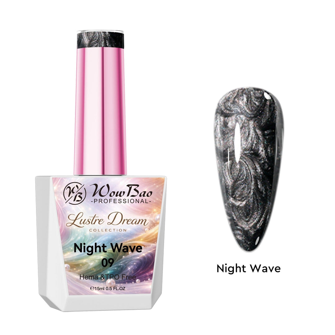 9 Night Wave - TPO / Hema-Free Gel Polish 15ml WowBao Nails