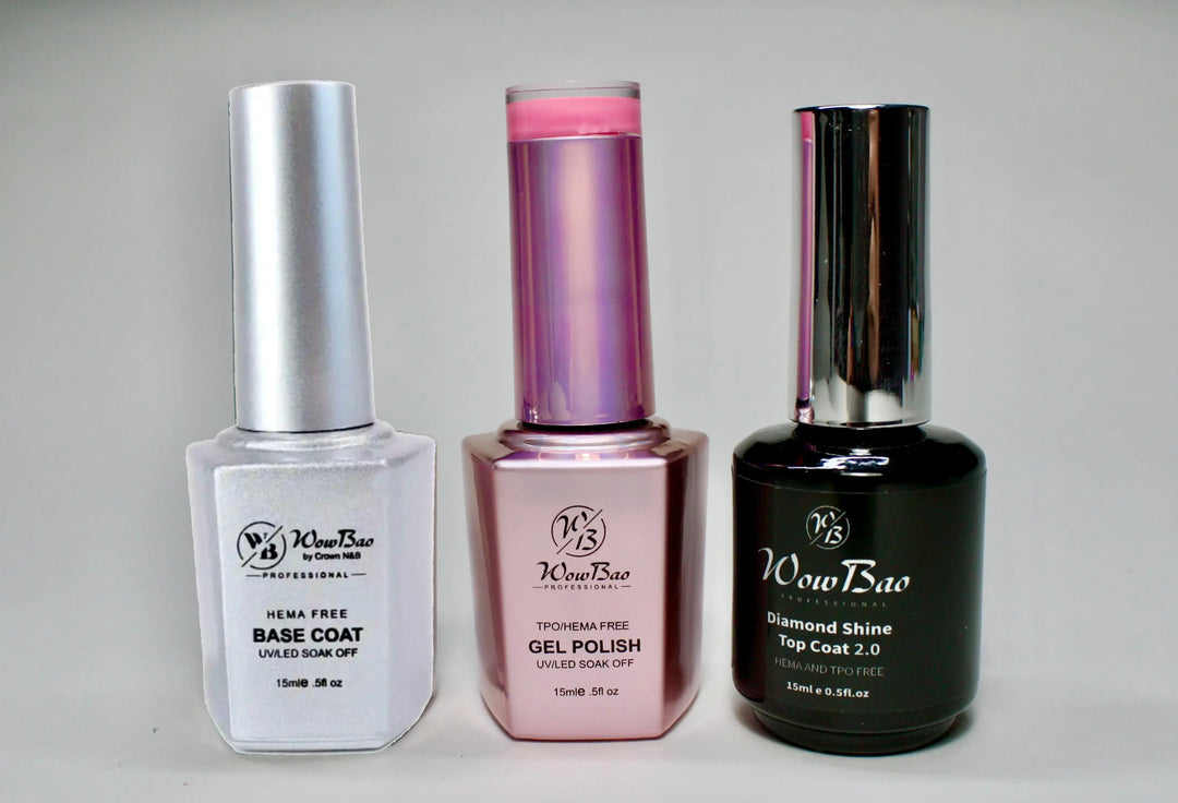WowBao Hema Free Gel "TRY ME" Bundle for Nails Wow Bao Nails