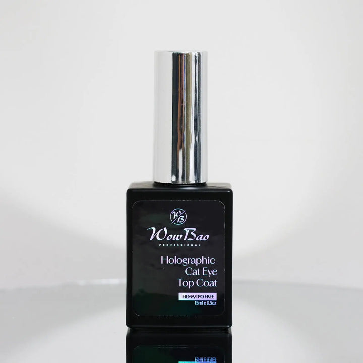 Holographic Cat Eye Top Coat Hema/TPO-Free Wow Bao Nails