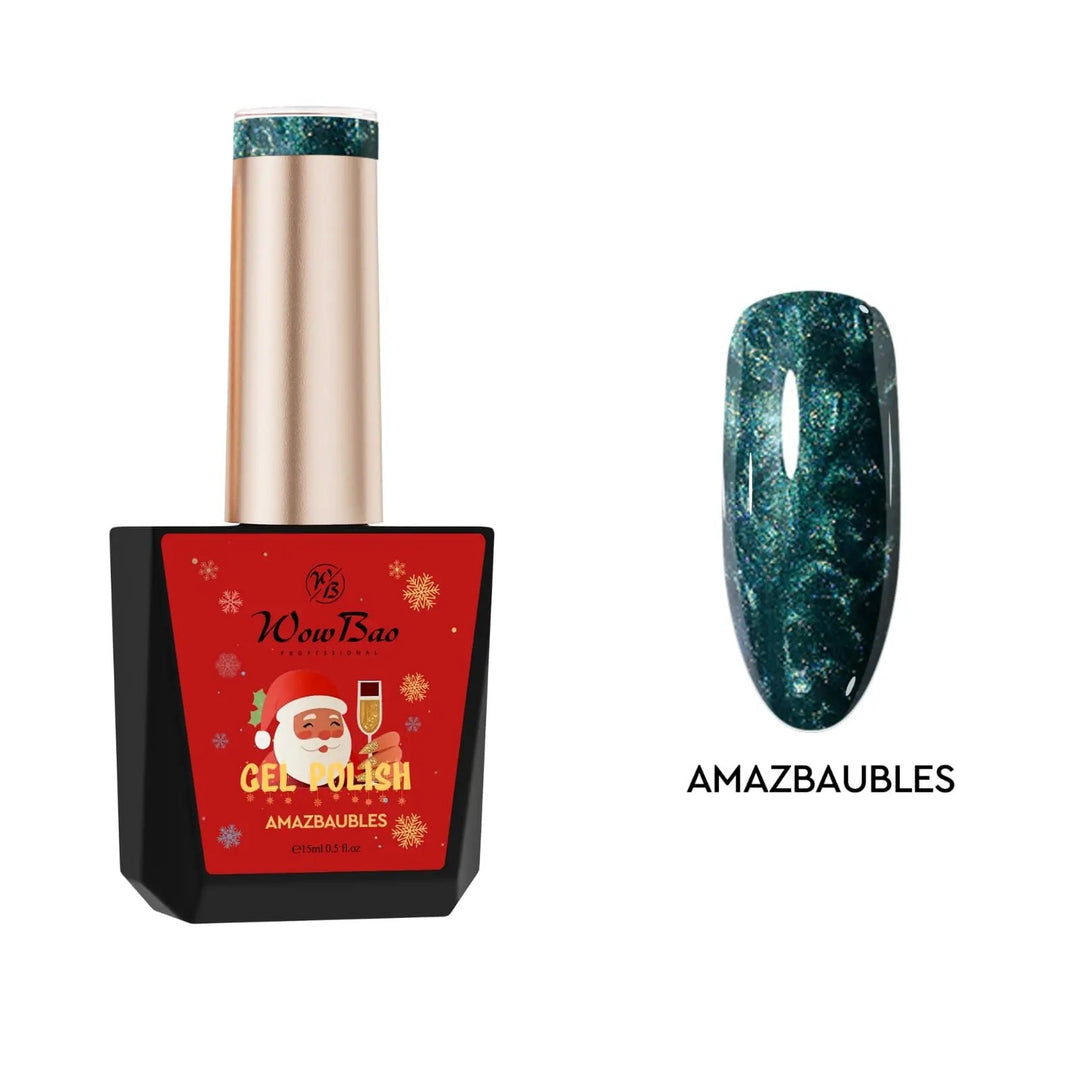 ***PRE ORDER*** Limited Edition! Drunken Xmas Party Gel Polish Set of 24 collection with colour book - TPO / Hema-Free Gel Polish 15ml WowBao Nails