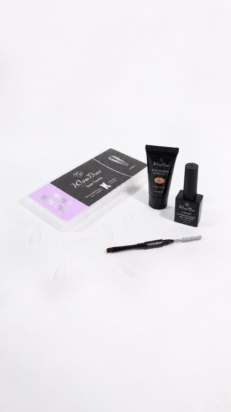 X-Tendz Dual Form Bundle Wow Bao Nails