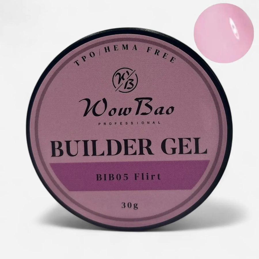 05 TPO/Hema Free Flirt WOW Builder Gel 30g Jar WowBao Nails