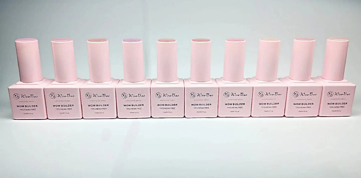 Wow Bao Nails TPO/Hema Free Builder Gel Full Collection of all 10