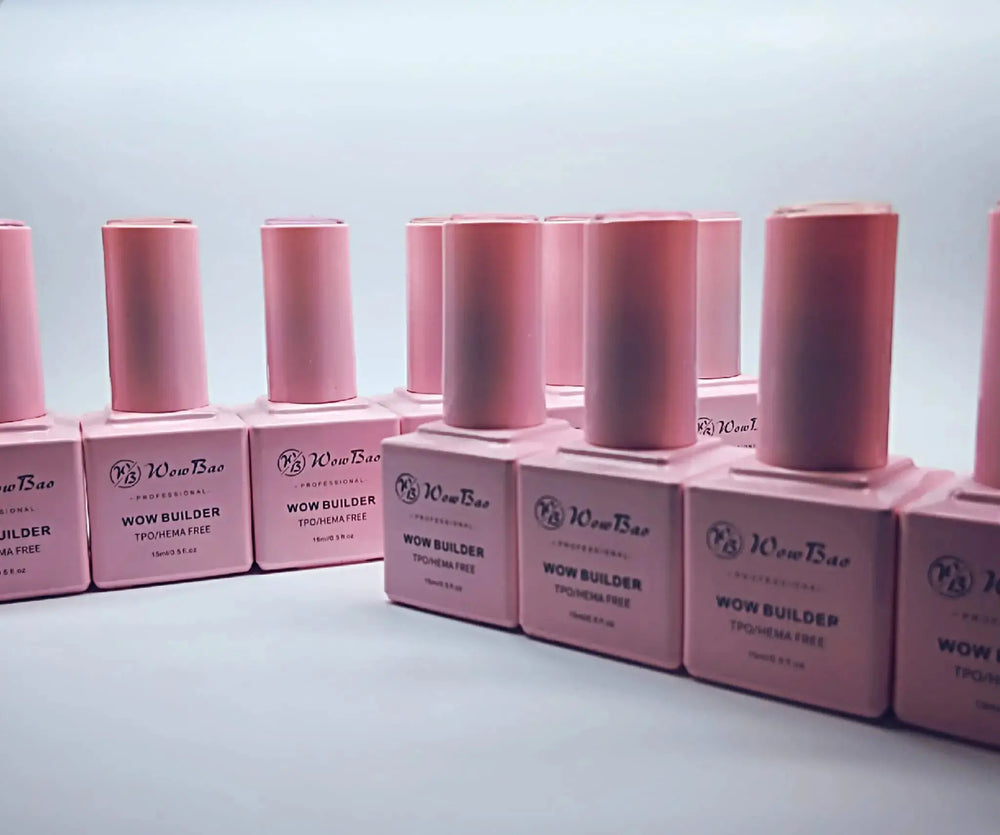 Wow Bao Nails TPO/Hema Free Builder Gel Full Collection of all 10