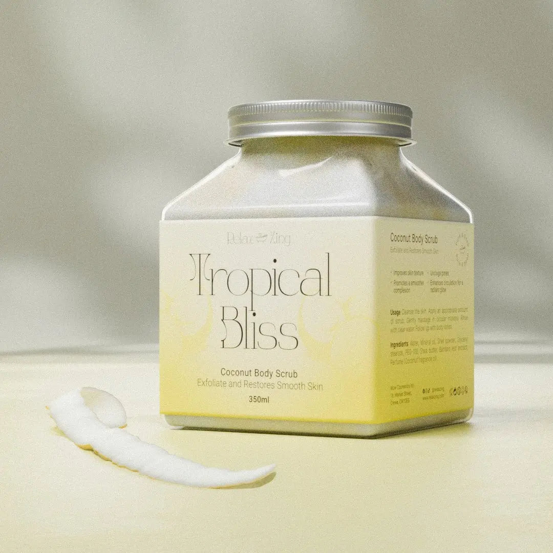 Relax Zing Tropical Bliss - Coconut Body Scrub