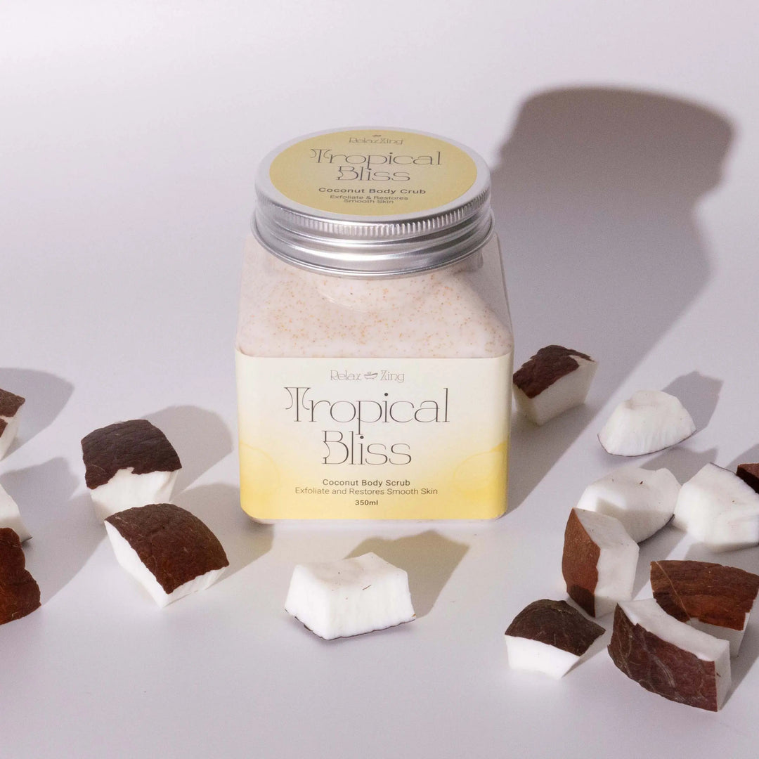 Relax Zing Tropical Bliss - Coconut Body Scrub