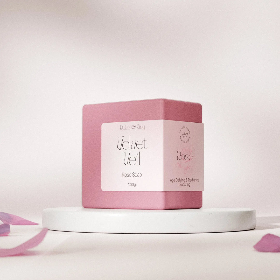 Relax Zing Velvet Veil - Rose Soap