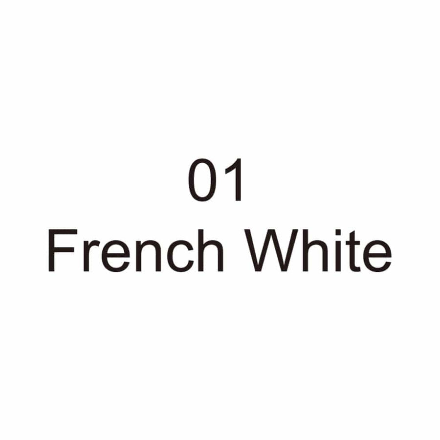WowBao Nails 01 French White, Hema-Free Gel Polish 15ml