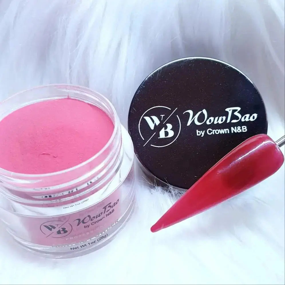 Wow Bao Nails 28g / 1oz 140 Cherry WowBao Acrylic Powder