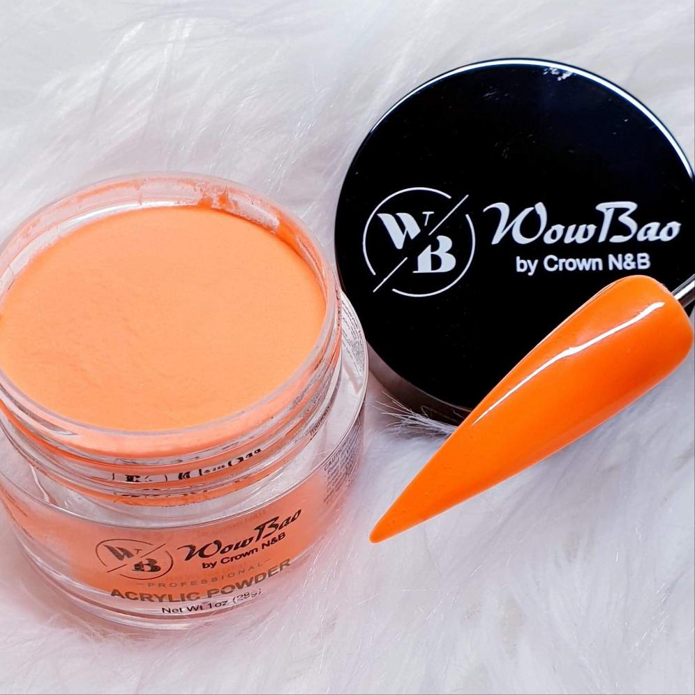 Wow Bao Nails 28g / 1oz 145 WOW Orange WowBao Acrylic Powder