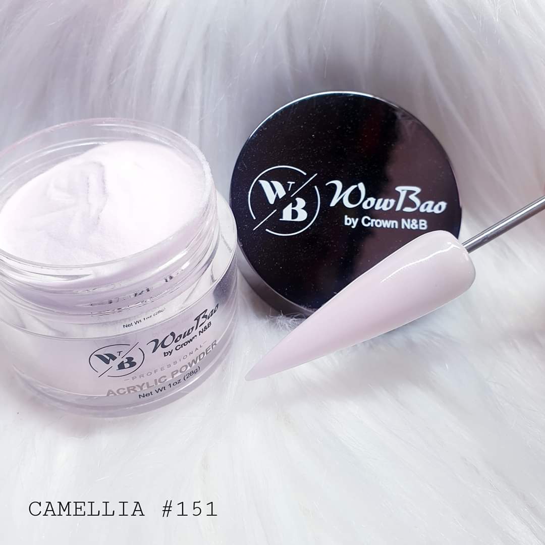 Wow Bao Nails 28g / 1oz 151 Camellia WowBao Acrylic Powder
