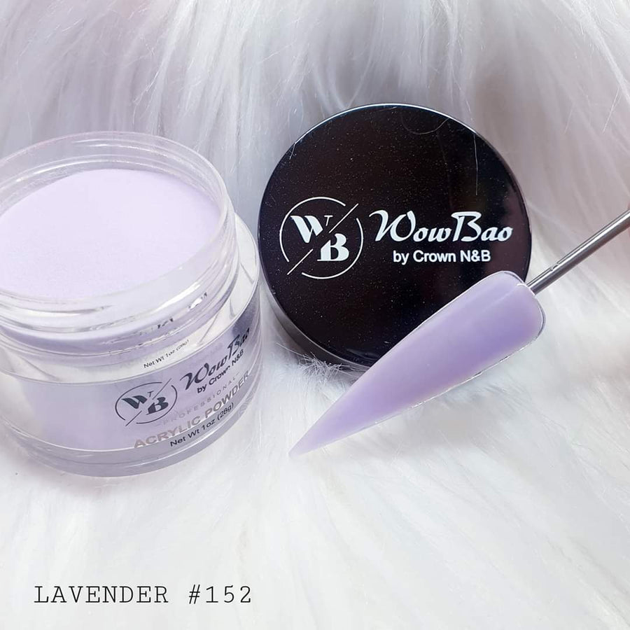 Wow Bao Nails 28g / 1oz 152 Lavender WowBao Acrylic Powder