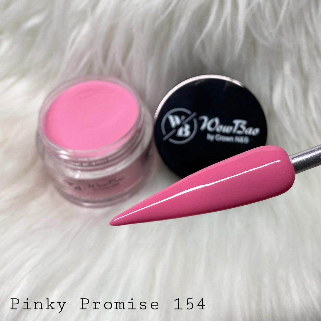 WowBao Nails 154 Pinky Promise 1oz/28g Wowbao Acrylic Powder