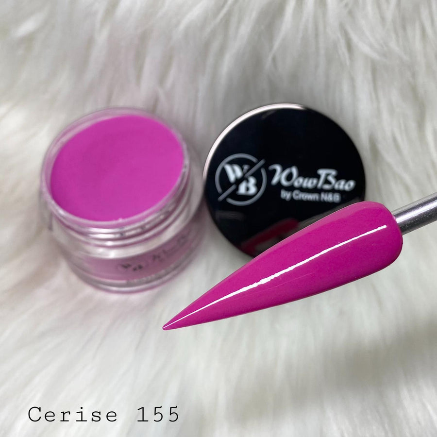 WowBao Nails 155 Cerise 1oz/28g Wowbao Acrylic Powder