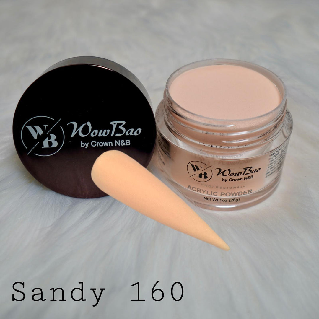 WowBao Nails 160 Sandy 1oz/28g Wowbao Acrylic Powder