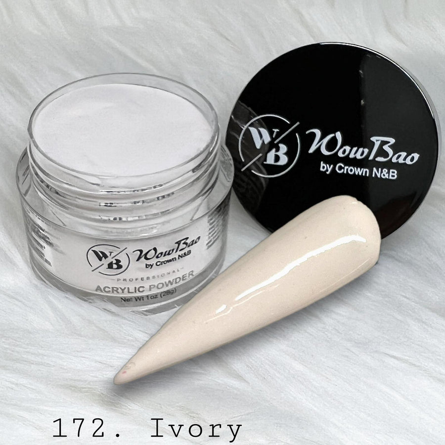 WowBao Nails 172 Ivory 1oz/28g Wowbao Acrylic Powder