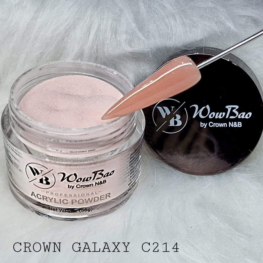Wow Bao Nails 214 Crown Galaxy WowBao Core Powder