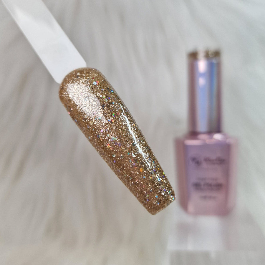 WowBao Nails 223 Gold Dust, Hema-Free Gel Polish 15ml