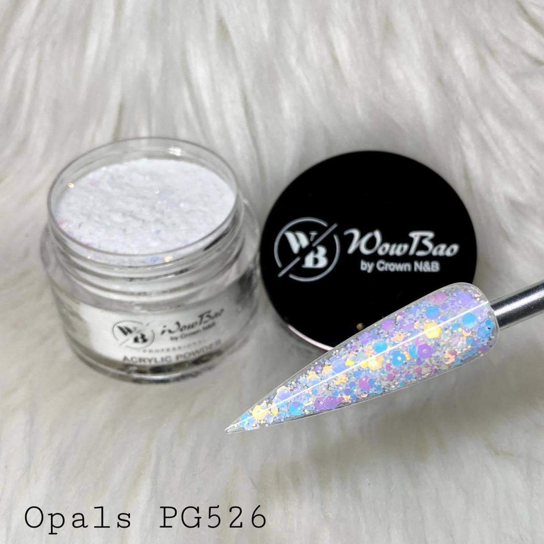 WowBao Nails 526 Opals 1oz/28g Wowbao Acrylic Powder