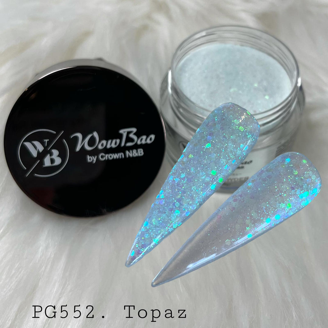 WowBao Nails 552 Topaz 1oz/28g wowbao acrylic powder