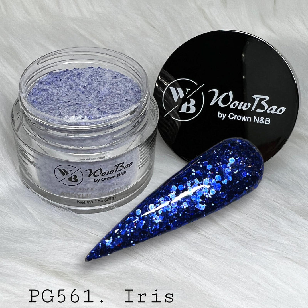 WowBao Nails 561 Iris 1oz/28g wowbao acrylic powder