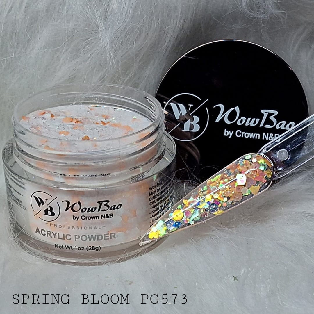 WowBao Nails 573 Spring Bloom 1oz/28g Wowbao Acrylic Powder