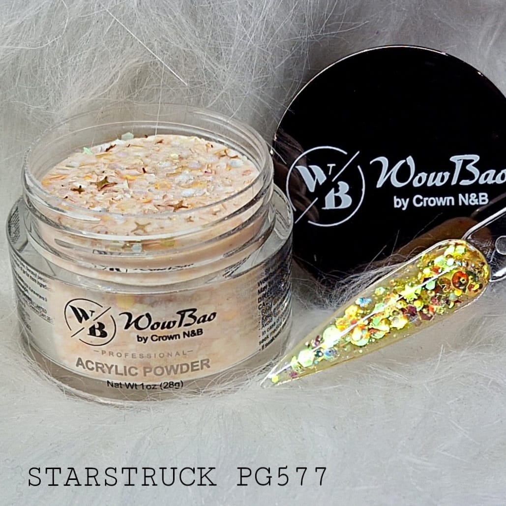 WowBao Nails 577 Starstruck 1oz/28g Wowbao Acrylic Powder