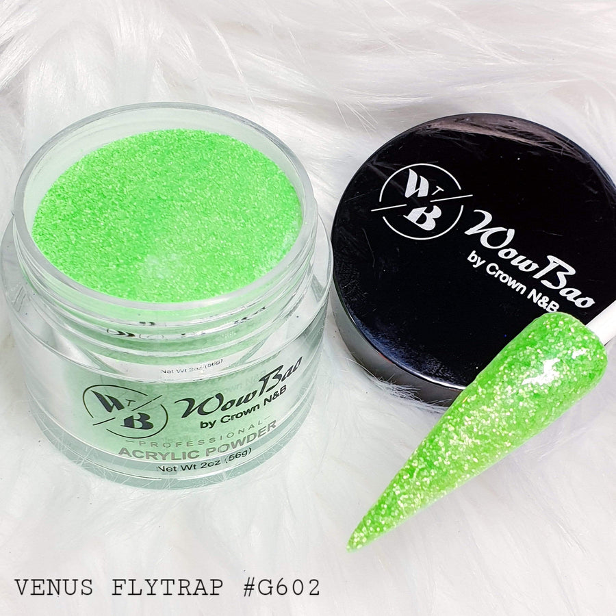 Wow Bao Nails 28g / 1oz 602 Venus Flytrap WowBao Acrylic Powder