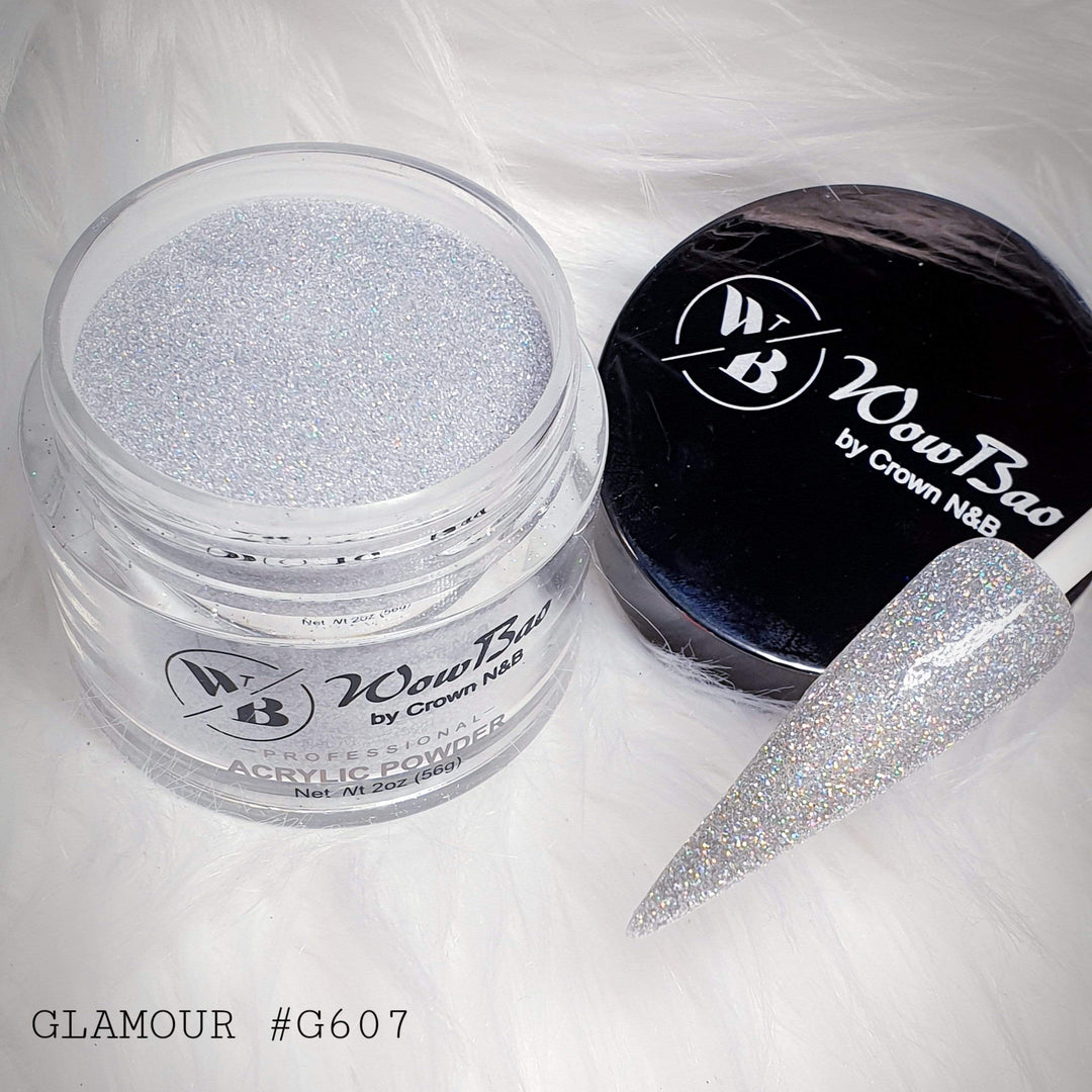 Wow Bao Nails 28g / 1oz 607 Glamour WowBao Acrylic Powder