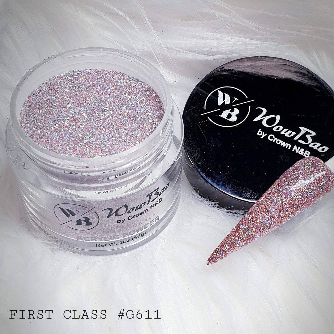 Wow Bao Nails 28g / 1oz 611 First Class WowBao Acrylic Powder