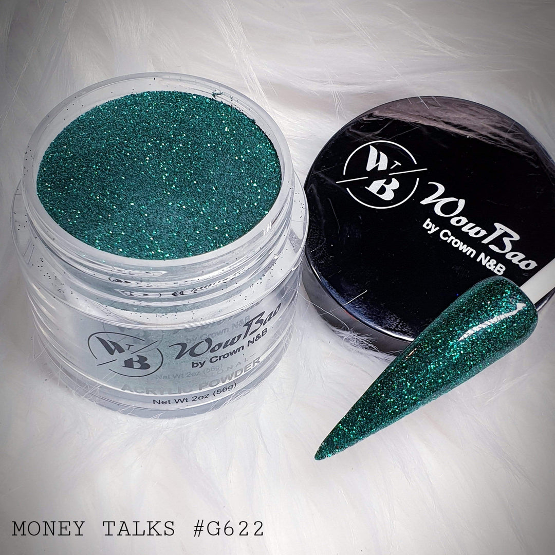 Wow Bao Nails 28g / 1oz 622 Money Talks WowBao Acrylic Powder