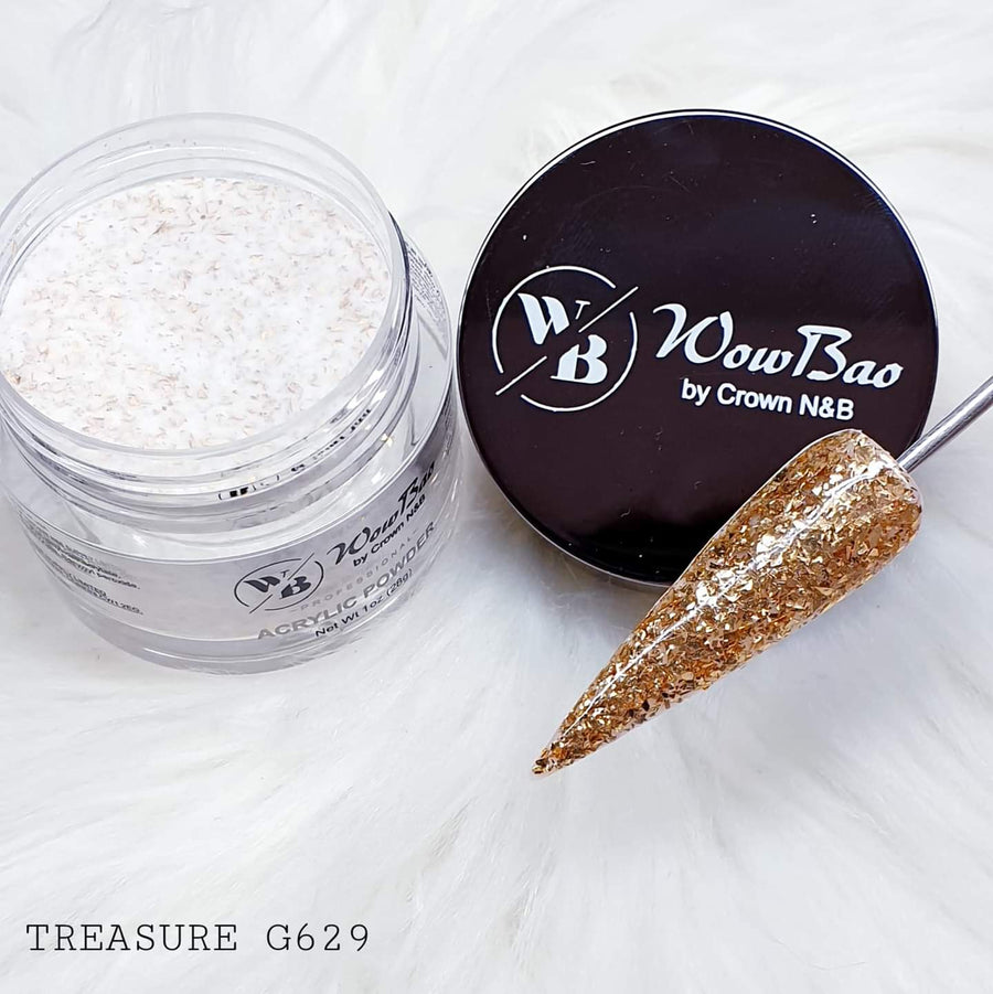 WowBao Nails 629 Treasure 1oz/28g Wowbao Acrylic Powder