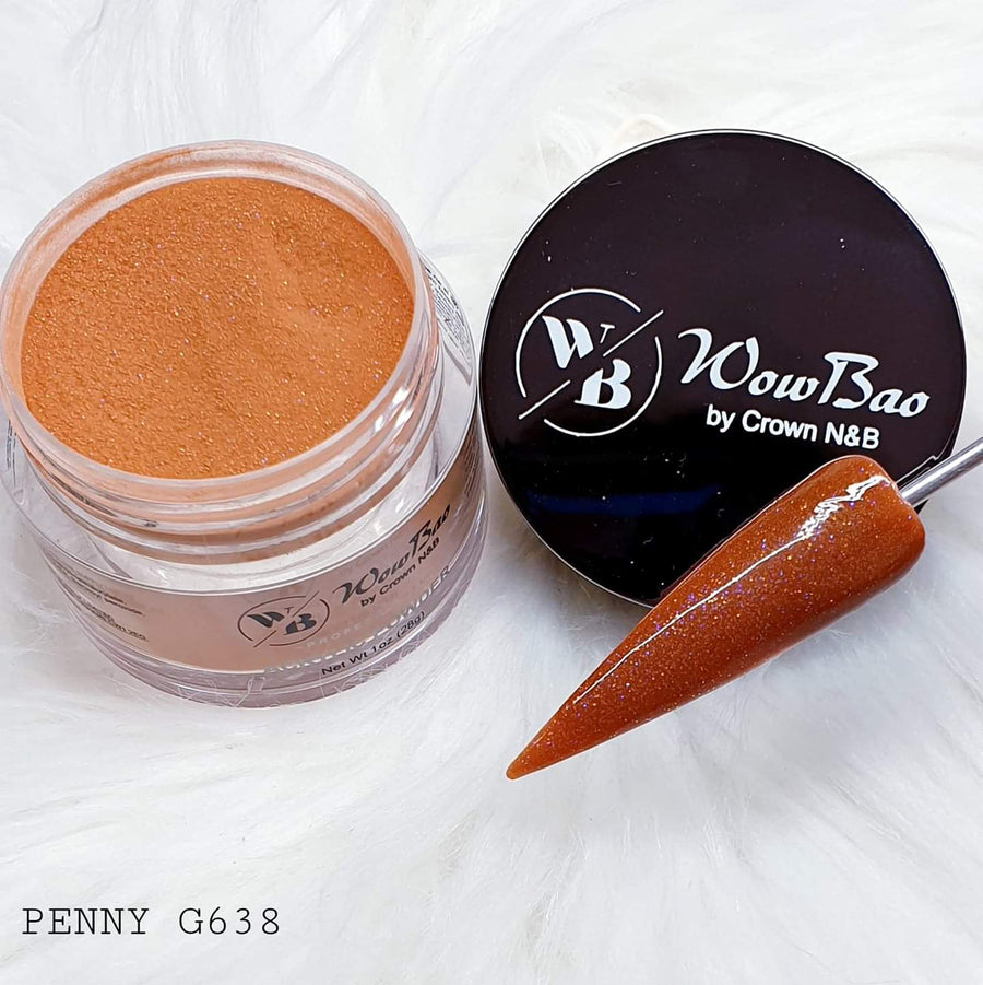 WowBao Nails 638 Penny 1oz/28g Wowbao Acrylic Powder