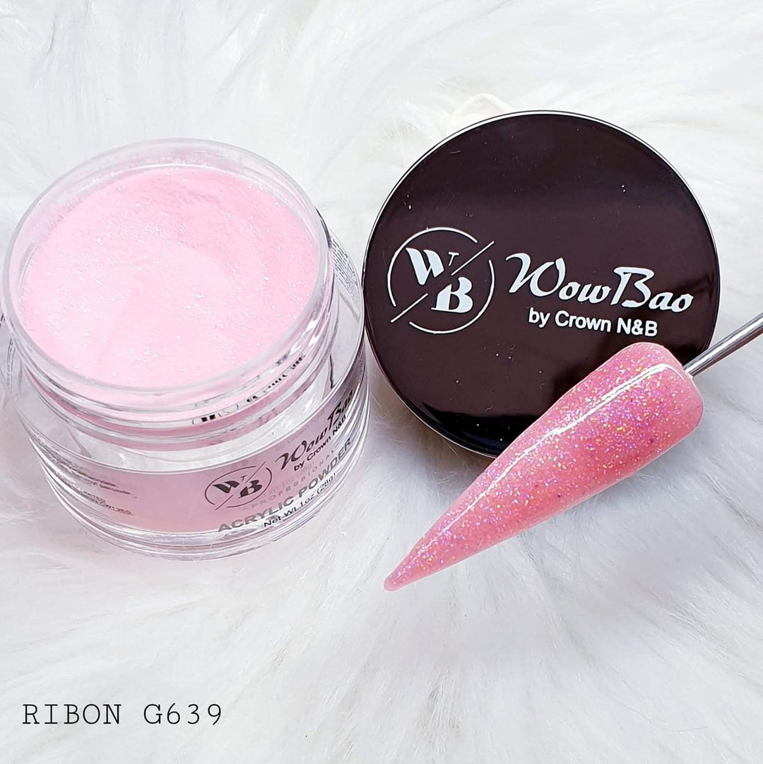 WowBao Nails 639 Ribon 1oz/28g Wowbao Acrylic Powder