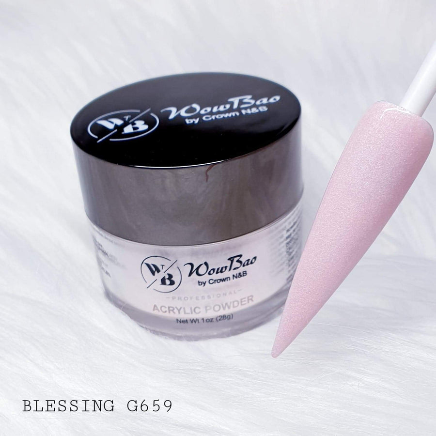 WowBao Nails 659 Blessing 1oz/28g Wowbao Acrylic Powder