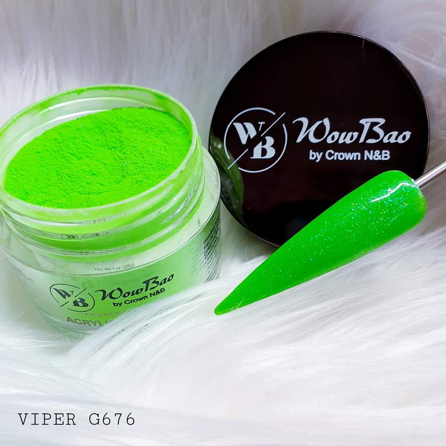 WowBao Nails 676 Viper 1oz/28g Wowbao Acrylic Powder