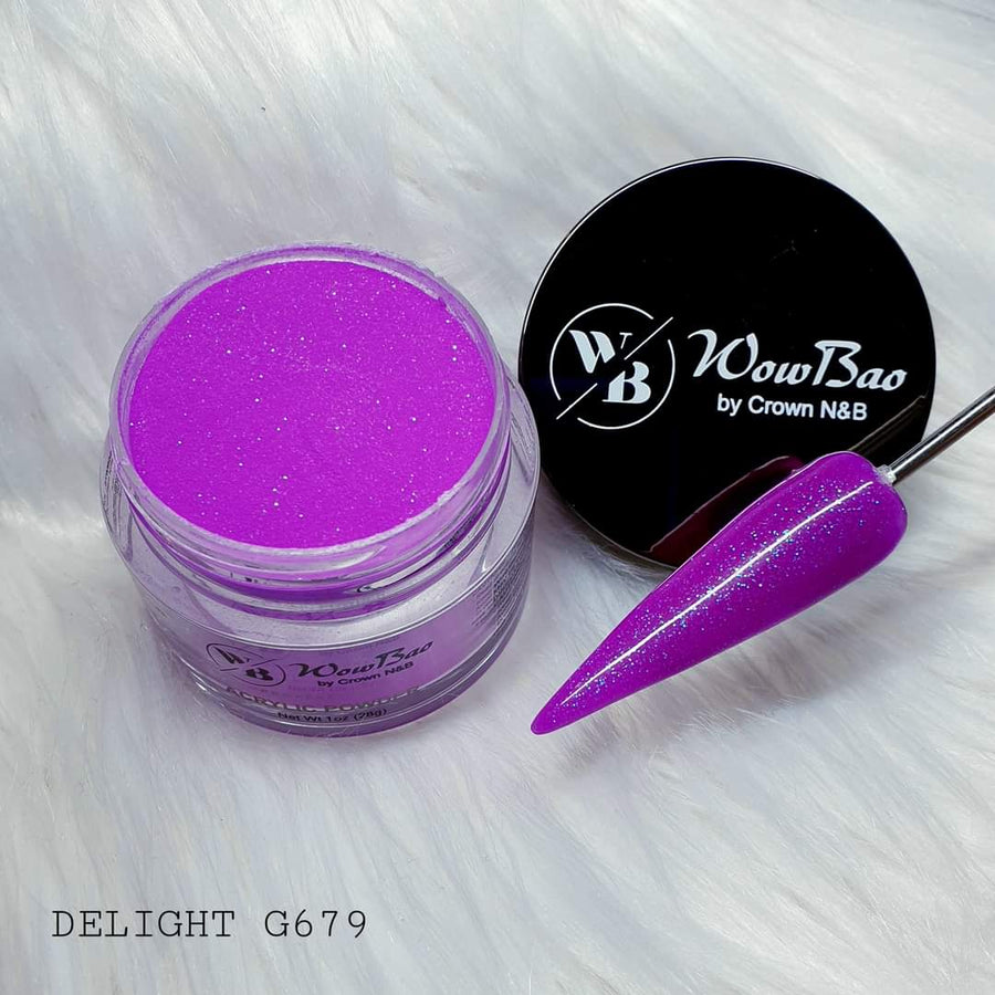 WowBao Nails 679 Delight 1oz/28g Wowbao Acrylic Powder