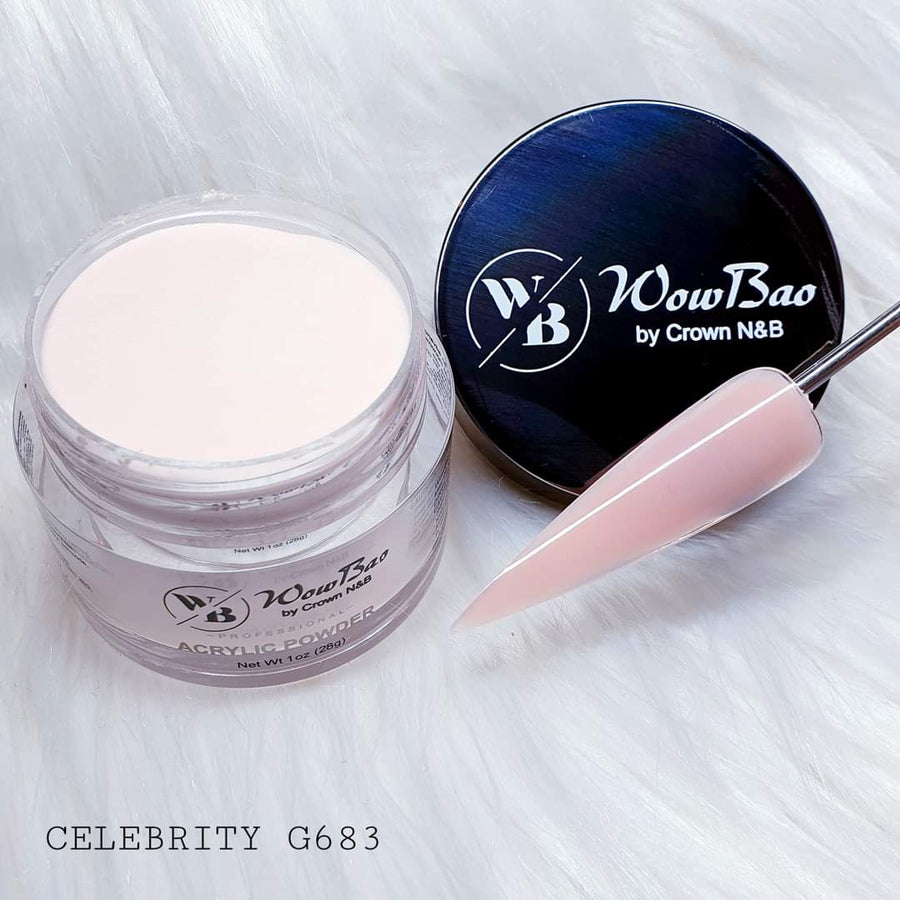 WowBao Nails 683 Celebrity 1oz/28g Wowbao Acrylic Powder