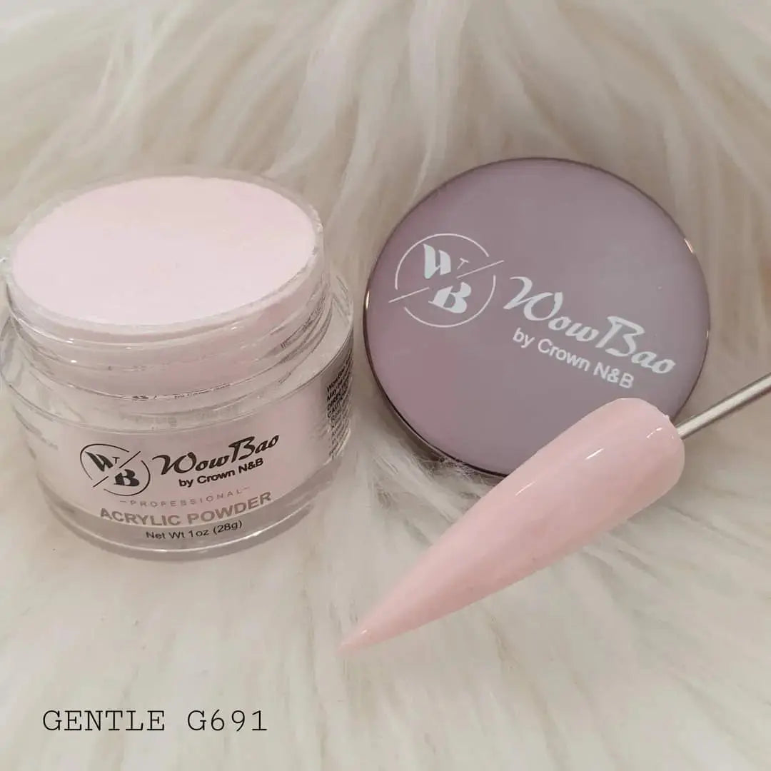 WowBao Nails 691 Gentle 1oz/28g Wowbao Acrylic Powder