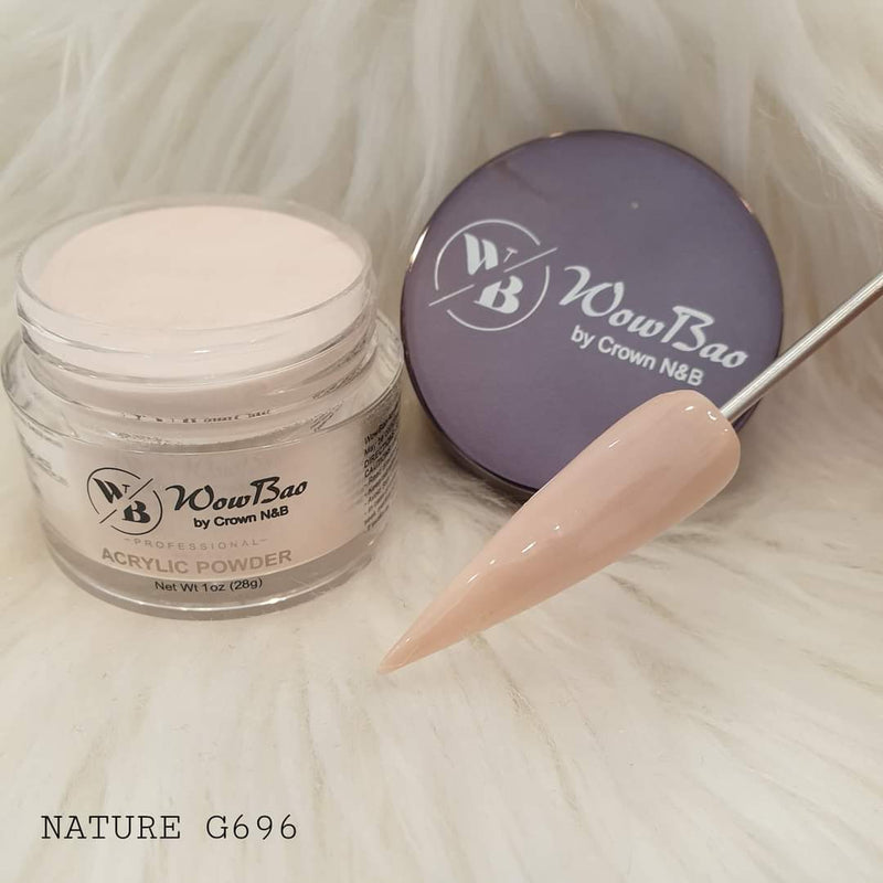 WowBao Nails 696 Nature 1oz/28g Wowbao Acrylic Powder