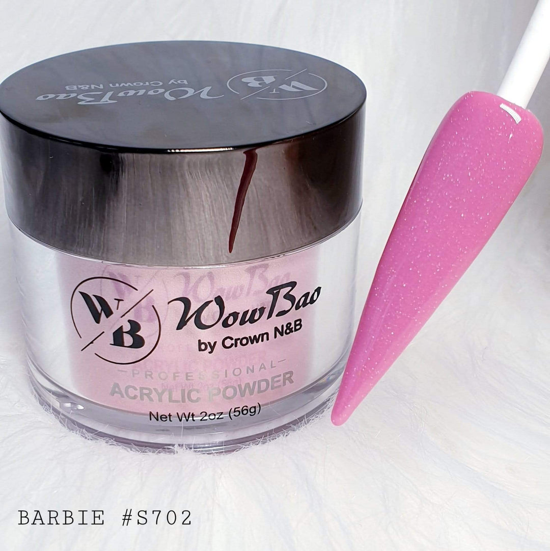 Wow Bao Nails 28g / 1oz 702 Barbie WowBao Acrylic Powder
