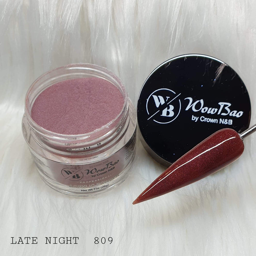 WowBao Nails 809 Late Night 1oz/28g Wowbao Acrylic Powder