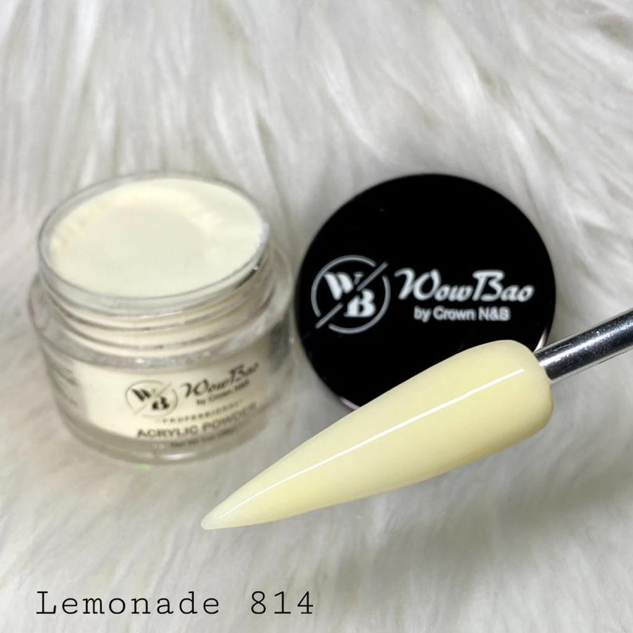 WowBao Nails 814 Lemonade 1oz/28g Wowbao Acrylic Powder